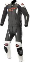 Alpinestars - Alpinestars Missile Two-Piece Leather Suit - 3160119-1231-56 - Black/Red/White Fluorescent - 46 - Image 1