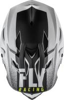 Fly Racing - Fly Racing Default Youth Helmet - 73-9171YL - Matte White/Black - Large - Image 3
