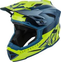 Fly Racing - Fly Racing Default Youth Helmet - 73-9173YL - Teal/Hi-Viz - Large - Image 1