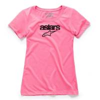Alpinestars - Alpinestars Heritage Blaze Womens T-Shirt - 1W38-73004-310A-S - Pink - Small - Image 1