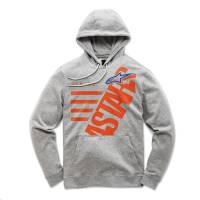 Alpinestars - Alpinestars Bigun Fleece Youth Hoody - 1038-51002-1026-XS - Gray Heather - X-Small - Image 1
