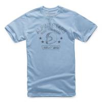 Alpinestars - Alpinestars School Youth T-Shirt - 3038-72012-720-L - Carolina Blue - Large - Image 1