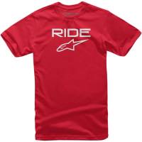 Alpinestars - Alpinestars Ride 2.0 Youth T-Shirt - 3038-72010-3020-S - Red/White - Small - Image 1