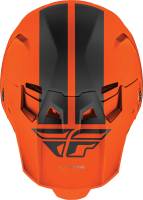 Fly Racing - Fly Racing Formula Origin Cold Weather Helmet with AIS - 73-4409-7 - Orange - Large - Image 3