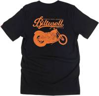 Biltwell Inc. - Biltwell Inc. Black Swingarm T-Shirt - TEESWINGBLKSML - Swingarm Black - Small - Image 1