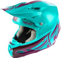 Fly Racing - Fly Racing F2 Carbon MIPS Shield Helmet - 73-4247-8 - Sea Foam - X-Large - Image 1