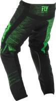 Fly Racing - Fly Racing Kinetic Noiz Youth Pants - 372-53522 - Neon Green/Black - 22 - Image 4