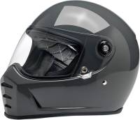 Biltwell Inc. - Biltwell Inc. Lane Splitter Solid Helmet - 1004-109-101 - Gloss Storm Gray - X-Small - Image 1