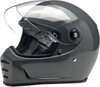 Biltwell Inc. - Biltwell Inc. Lane Splitter Solid Helmet - 1004-109-101 - Gloss Storm Gray - X-Small - Image 4