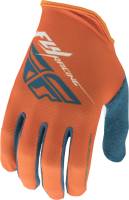 Fly Racing - Fly Racing Media Gloves - 350-09808 - Orange/Teal/White - 8 - Image 1