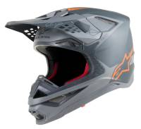Alpinestars - Alpinestars Supertech M10 Meta Helmet - 83004191441LG - Anthracite/Gray/Orange Fluo - Large - Image 1