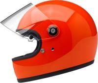 Biltwell Inc. - Biltwell Inc. Gringo S Solid Helmet - 1003-117-101 - Gloss Hazard Orange - X-Small - Image 2
