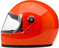 Biltwell Inc. - Biltwell Inc. Gringo S Solid Helmet - 1003-117-101 - Gloss Hazard Orange - X-Small - Image 3