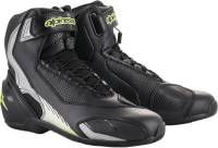 Alpinestars - Alpinestars SP-1 V2 Vented Riding Shoes - 251131815949 - Black/Silver/Yellow Fluo - 13.5 - Image 1