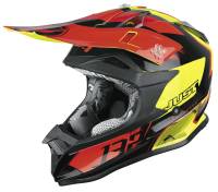 Just 1 - Just 1 J32 Pro Kick Helmet - 6063210171014-07 - Black/Red/Yellow - 2XL - Image 1