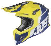 Just 1 - Just 1 J12 Unit Carbon Helmet - 6063230122045-02 - Blue/Yellow - X-Small - Image 1