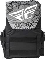 Fly Racing - Fly Racing Nylon Floatation Vest - 112224-701-110-18 - Black/Gray - 3XL - Image 2