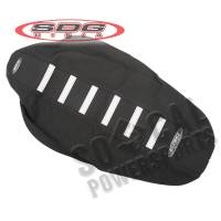 SDG - SDG 6-Rib Gripper Seat Cover - Black Cover/White Ribs - 95944WK - Image 2