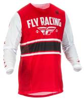 Fly Racing - Fly Racing Kinetic Mesh Era Jersey - 372-322S - Red/White/Black - Small - Image 1