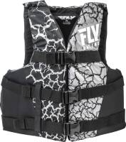 Fly Racing - Fly Racing Nylon Floatation Vest - 112224-701-080-18 - Black/Gray - 2XL - Image 1