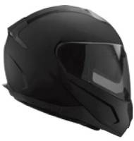 EVS - EVS Stratus Solid Helmet - SHE18SS-MBK-L - Matte Black - Large - Image 1