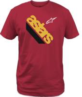 Alpinestars - Alpinestars Cut T-Shirt - 1018-72100-30-M - Red - Medium - Image 1