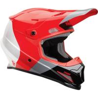 Thor - Thor Sector Bomber Helmet - 0110-5622 - Red/Charcoal - X-Small - Image 1