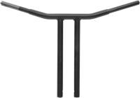 Drag Specialties - Drag Specialties 1-1/4in. Buffalo T-Bar w/Straight Risers - 16in. - Flat Black - 0601-4290 - Image 1