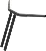 Drag Specialties - Drag Specialties 1-1/4in. Buffalo T-Bar w/Straight Risers - 16in. - Flat Black - 0601-4290 - Image 2