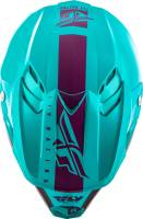 Fly Racing - Fly Racing F2 Carbon MIPS Shield Helmet - 73-4247-7 - Sea Foam - Large - Image 3