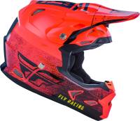 Fly Racing - Fly Racing Toxin MIPS Embargo Helmet - 73-8538-4 - Neon Red - X-Small - Image 4