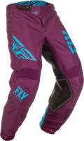 Fly Racing - Fly Racing Kinetic Shield Youth Pants - 372-43918 - Port/Blue - 18 - Image 1