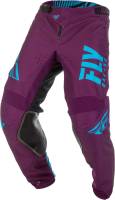 Fly Racing - Fly Racing Kinetic Shield Youth Pants - 372-43918 - Port/Blue - 18 - Image 3