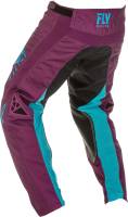 Fly Racing - Fly Racing Kinetic Shield Youth Pants - 372-43918 - Port/Blue - 18 - Image 4