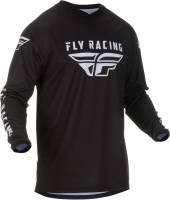 Fly Racing - Fly Racing Universal Jersey - 372-9902X - Black - 2XL - Image 1