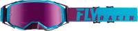 Fly Racing - Fly Racing Zone Pro Goggles - 37-5182 - Blue/Purple / Pink Mirror/Smoke Lens - OSFM - Image 1