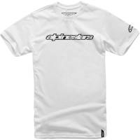Alpinestars - Alpinestars Wordmark T-Shirt - 1036-72015-20-X - White - X-Large - Image 1