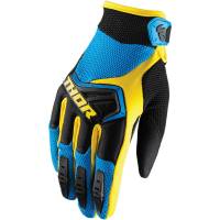 Thor - Thor Spectrum Gloves - 3330-4632 - Blue/Black/Yellow - X-Small - Image 1