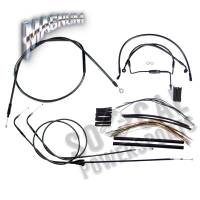 Magnum - Magnum Black Pearl Handlebar Installation Kit for 15-17in. Ape - 487912 - Image 1
