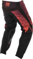 Fly Racing - Fly Racing Kinetic Noiz Youth Pants - 372-53226 - Neon Red/Black - 26 - Image 2