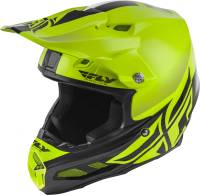 Fly Racing - Fly Racing F2 Carbon MIPS Shield Helmet - 73-4246-4 - Hi-Vis/Black - X-Small - Image 1