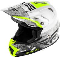 Fly Racing - Fly Racing Toxin MIPS Embargo Helmet - 73-8530-4 - White/Black - X-Small - Image 1