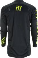 Fly Racing - Fly Racing Lite Hydrogen Jersey - 372-720L - Black/Hi-Vis - Large - Image 2