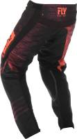 Fly Racing - Fly Racing Kinetic Noiz Youth Pants - 372-53224 - Neon Red/Black - 24 - Image 4