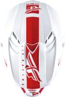 Fly Racing - Fly Racing F2 Carbon MIPS Shield Helmet - 73-4242-5 - White/Red - Small - Image 3