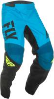 Fly Racing - Fly Racing F-16 Youth Pants - 372-93118 - Blue/Black/Hi-Vis - 18 - Image 1