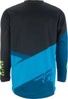 Fly Racing - Fly Racing F-16 Jersey - 372-921L - Blue/Black/Hi-Vis - Large - Image 2