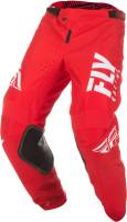 Fly Racing - Fly Racing Kinetic Shield Youth Pants - 372-43218 - Red/White - 18 - Image 3