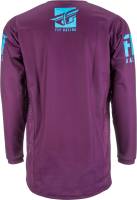 Fly Racing - Fly Racing Kinetic Shield Youth Jersey - 372-429YL - Port/Blue - Large - Image 2