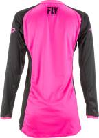 Fly Racing - Fly Racing Lite Girls Youth Jersey - 372-628YL - Neon Pink/Black - Large - Image 2